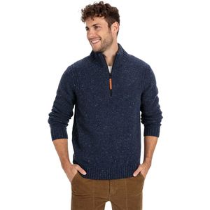 Camel Active - Trui - Donkerblauw - Gebreid - Wijde Fit