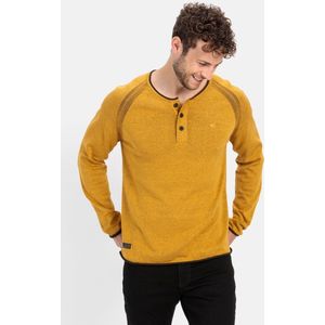 camel active trui 1/1 mouw, Cumin Yellow, XL