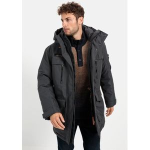 Camel Active - Winterjas - Grijs - 100% Polyester - Waterdichte Parka