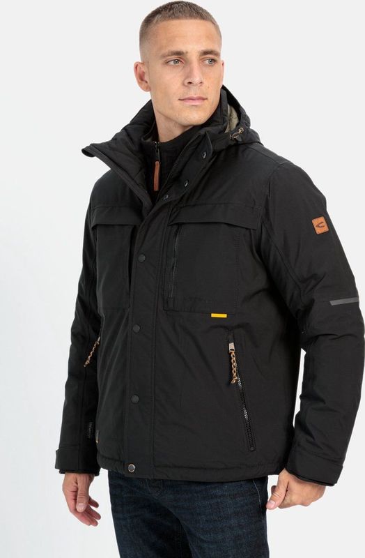 camel active Outdoorjacke, mit Kapuze, mit Kapuze