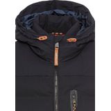 Camel Active - Winterjas - Donkerblauw - Hoofdmateriaal - Sluiting