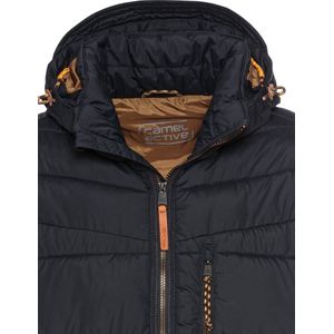 Camel Active - Trekkoord Winterjas - Regular Fit - Vuilafstotend - Camel
