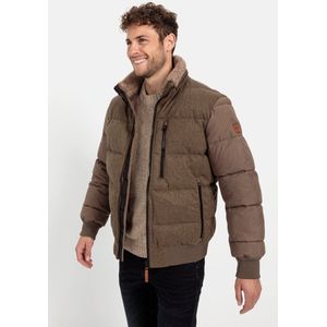 Camel Active - Gewatteerde Jas - Bruin - 100% Polyester