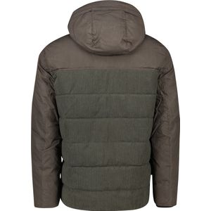 Camel Active - Winterjas - Khaki - Gewatteerd - Afneembare Capuchon