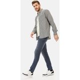 camel active - Madison - Slim Fit 5-Pocket Jeans - Blauw