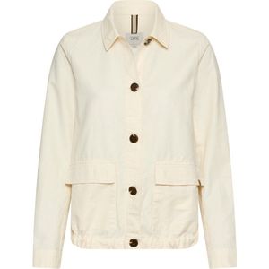 camel active - Lichte Blazer - Wit - Linnenmix