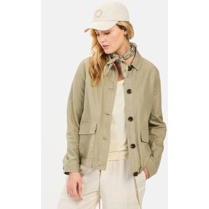 camel active - Lichte Blazer - Wit - Linnenmix