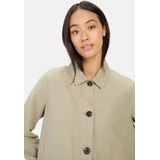 Blazer - Katoen-Linnen - Groen - Garment-Dye