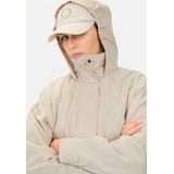 Camel Active - Jas - Zand - Katoenmix - Geïntegreerde Capuchon