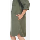 camel active - Instapjurk - Groen - Met Overhemdkraag