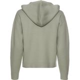 camel active - Gebreid Vest - Eucalyptus - Met Capuchon