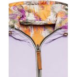 camel active Keerbare jas met all-over print en effen zijde - Maat womenswear-34 - Violet