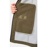 camel active Softshelljack made from recycled polyester - Maat womenswear-34 - Donker Groen