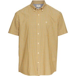 Camel Active - Overhemd - Ruitpatroon - Katoen - Regular Fit