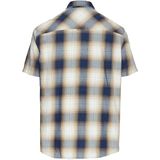 Model - Overhemd - Blauw - Katoen - Kent-kraag