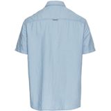 Overhemd - Effen - Linnen - Regular Fit - Knoopsluiting