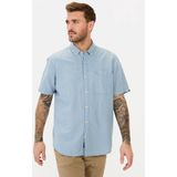 Overhemd - Effen - Linnen - Regular Fit - Knoopsluiting