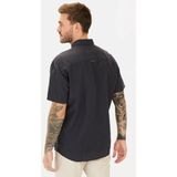 Camel Active - Casual Overhemd - Donkerblauw - Korte Mouw