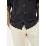 Camel Active - Casual Overhemd - Donkerblauw - Korte Mouw