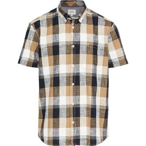 Camel Active - Kortärmelige Overhemd - Katoen - Blauw