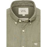 Camel Active - Overhemd - Blauw - 100% Katoen - Regular Fit