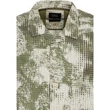 camel active - Shirt - Katoen - Khaki - Regular Fit