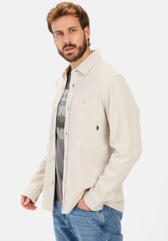 camel active - Overshirt - Beige - Katoen