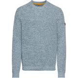 Camel Active - Gebreide Trui - Licht Blauw - Katoen