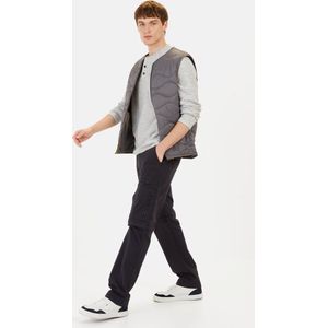 camel active - Henley - T-shirt - Grijs