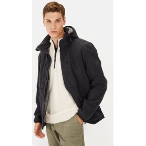 Camel Active Tussenjas donkerblauw Regular Fit parkajas