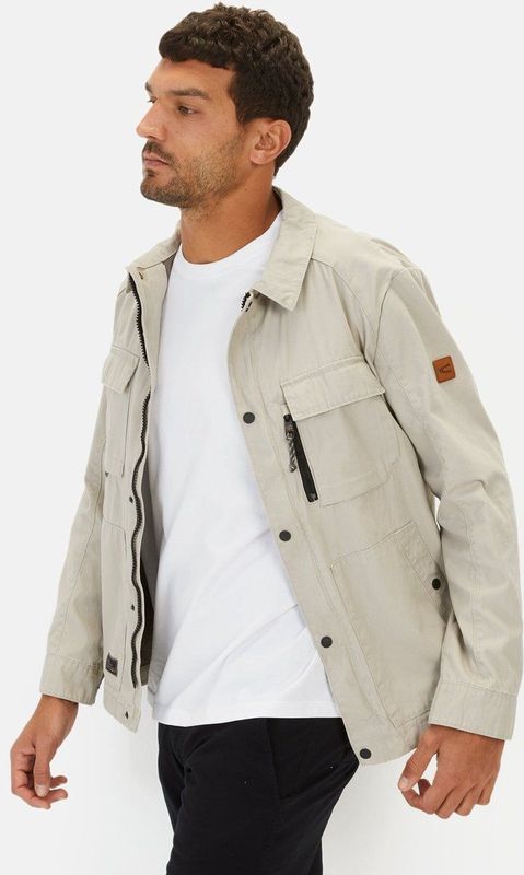 Camel Active - Parka Jas - Creme - Katoen