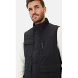 camel active - Outdoor - Bodywarmer - Donkerblauw - Katoen met Polyester Voering