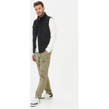 camel active - Outdoor - Bodywarmer - Donkerblauw - Katoen met Polyester Voering