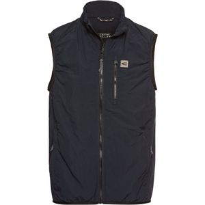 camel active - Outdoor Bodywarmer - Donker Blauw - Met Opstaande Kraag