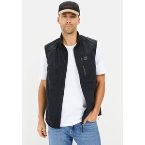 Camel Active - Heren Vest - Donkerblauw - Deel Gevoerd - Opstaande Kraag