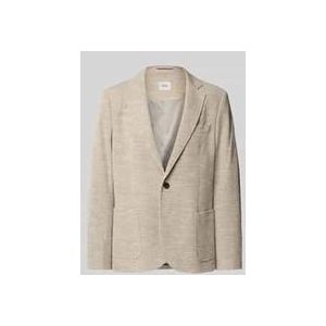 Blazer - Jersey - Zwart - Regular Fit - 2-Knoops Ontwerp