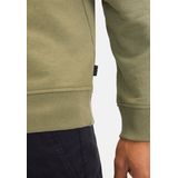 Sweater - Katoenmix - Relaxte Pasvorm - Contrasterende Borstzak