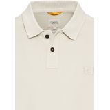 camel active - Korte Mouw Poloshirt - Beige - Katoen