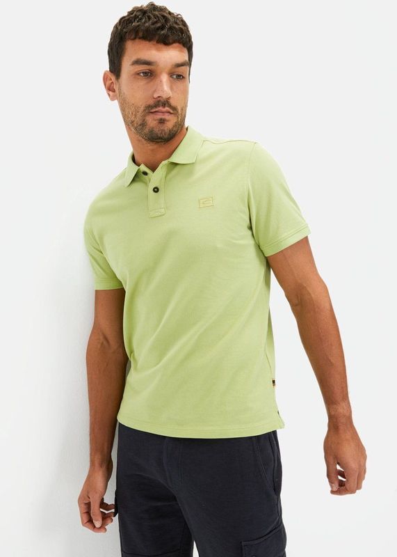 Camel Active - Poloshirt - Blauw - 100% Katoen