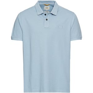 Camel Active - Poloshirt - Blauw - Katoen
