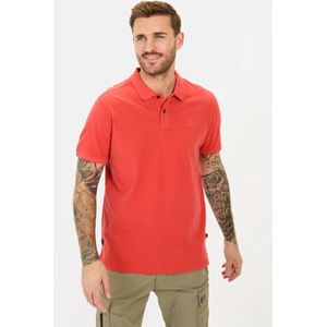 Camel Active - Poloshirt - Blauw - Katoen