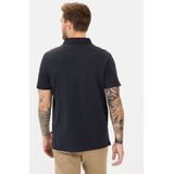 Camel Active - Polo - Blauw - 100% Biologische Katoen