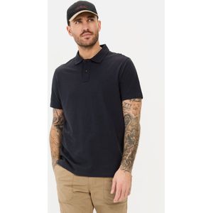 Camel Active - Poloshirt - Donkerblauw - Organisch Katoen - Korte Mouwen