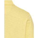 camel active - Poloshirt - Geel - Korte Mouwen - Biologisch Katoen