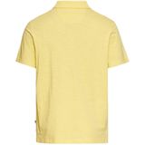 camel active - Poloshirt - Geel - Korte Mouwen - Biologisch Katoen