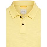 camel active - Poloshirt - Geel - Korte Mouwen - Biologisch Katoen