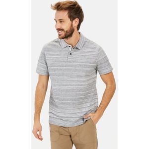 Camel Active - Poloshirt - Grey - 2-Way Stretch - Sneldrogend - Verkoelend Effect