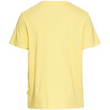 camel active - Basic - T-shirt - Geel - Gemaakt van puur katoen