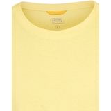 camel active - Basic - T-shirt - Geel - Gemaakt van puur katoen
