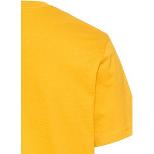 Camel Active - T-shirt - Katoen - Ronde Hals - Regular Fit - Logoborduurwerk